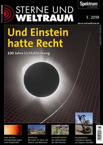 Sterne und Weltraum - Mai 2019