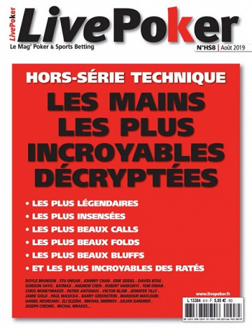 Live Poker Hors-Série - Août 2019