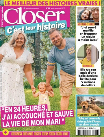 Closer C’est leur histoire - Août-Septembre 2019