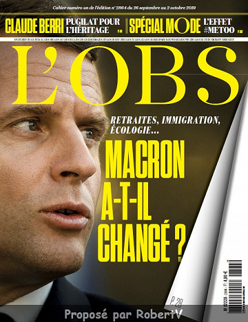 L’Obs N°2864 - 26 Septembre au 2 Octobre 2019