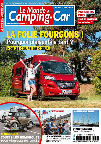 Le Monde du Camping-Car N°312- Juin 2019