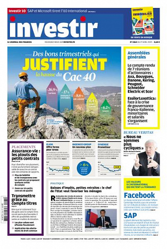 Investir - 27 Avril 2019
