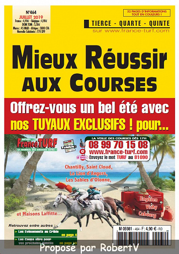 Mieux Réussir aux Courses N°464 - Juillet 2019