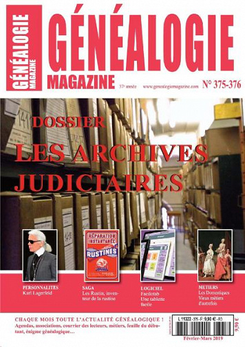 Généalogie Hors-Série - Février-Mars 2019