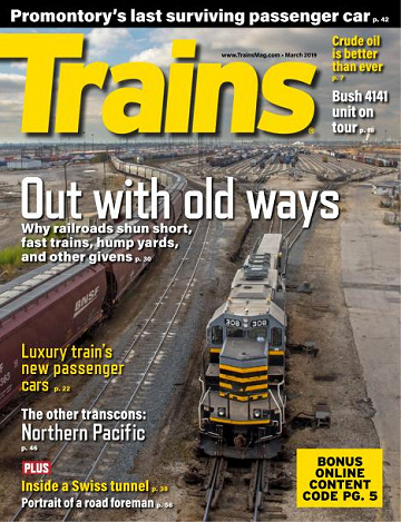 Trains - March 2019