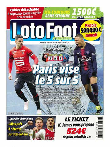 Loto Foot - 24 Avril 2019
