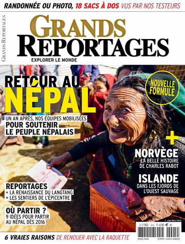 Grands Reportages - Mars 2016