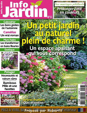 Info Jardin N°13 - Septembre-Novembre 2019