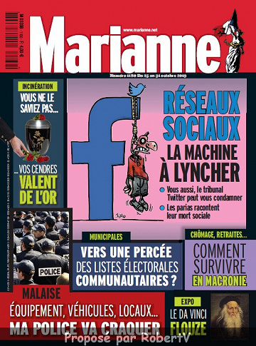 Marianne N°1180 - 25 au 31 Octobre 2019