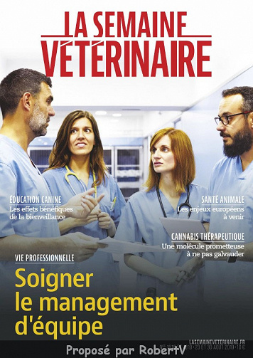 La Semaine Vétérinaire N°1818-1819 - 23 et 30 Août 2019