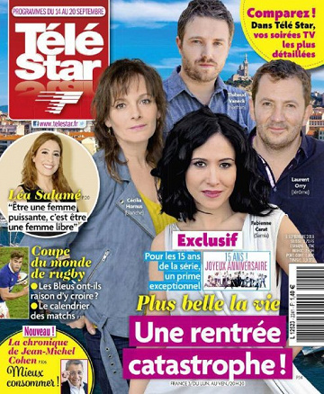 Télé Star - 9 Septembre 2019