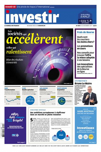 Investir - 16 Novembre 2019