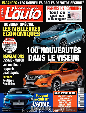 L’Essentiel de l’Auto N°121 - Juin-Aout 2019