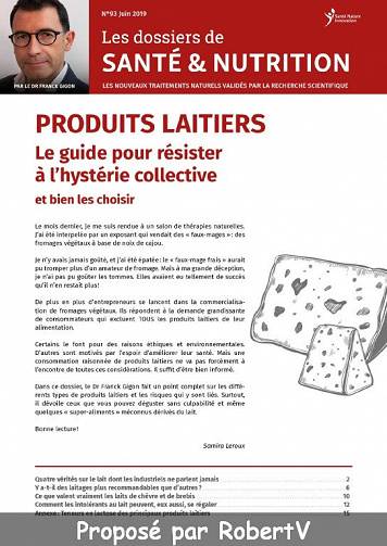 Les dossiers de Santé et Nutrition N°93 - Juin 2019