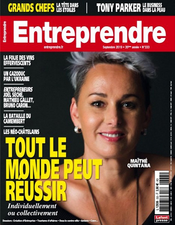 Entreprendre - Septembre 2019