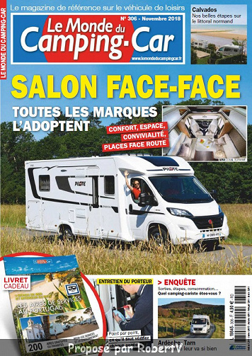 Le Monde du Camping-Car N°306 - Novembre 2018