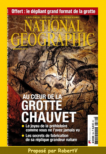 National Geographic N°184 - Au coeur de la Grotte Chauvet