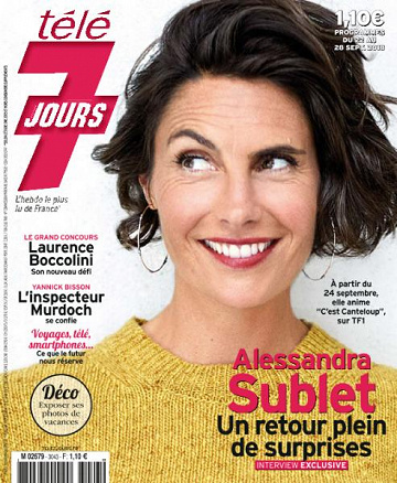 Télé 7 Jours - 22 Septembre 2018