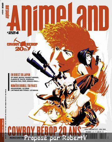 Animeland N°224 - Octobre-Novembre 2018