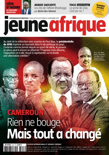 Jeune Afrique - 28 Octobre 2018