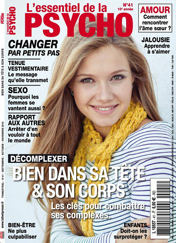 L’Essentiel De La Psycho - Septembre-Novembre 2018