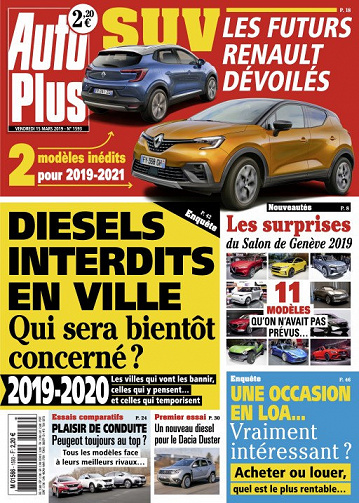 Auto Plus - 15 Mars 2019