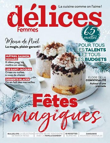 Délices de Femmes d’Aujourd’hui - Décembre 2018