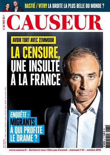 Causeur - Octobre 2018