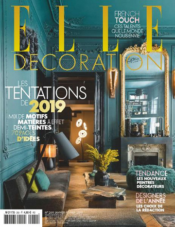 Elle Decoration France - Janvier-Fevrier 2019