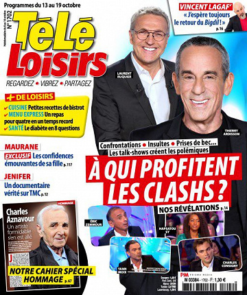 Télé Loisirs - 8 Octobre 2018