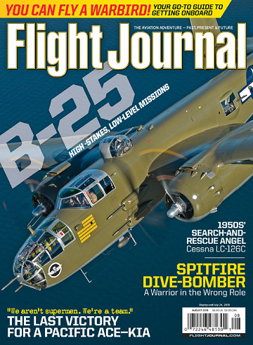 Flight Journal - August 2018