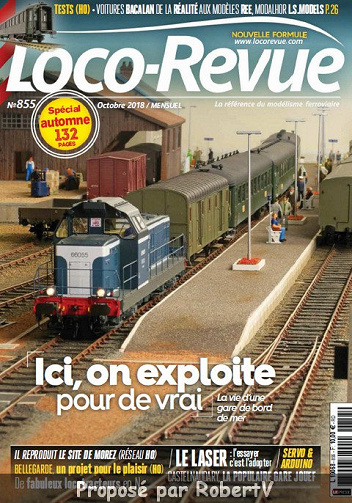 Loco-Revue N°855 - Octobre 2018