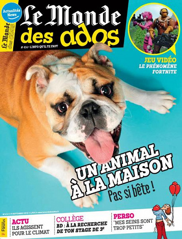 Le Monde des Ados - 19 Septembre 2018