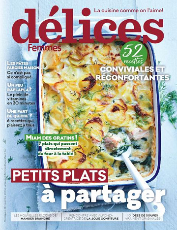 Délices de Femmes d’Aujourd’hui - Novembre 2018