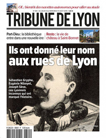 Tribune de Lyon - 9 Août 2018