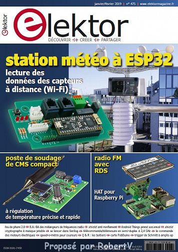 Elektor N°475 - Janvier-Février 2019