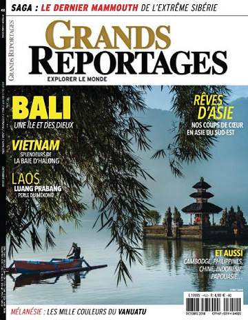 Grands Reportages - Octobre 2018