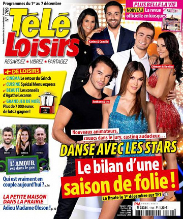 Télé Loisirs - 26 Novembre 2018