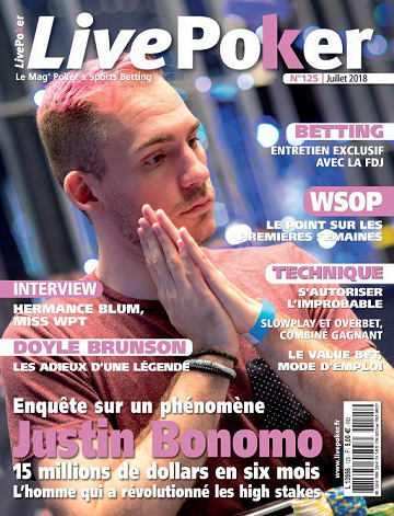 Live Poker - Juillet 2018
