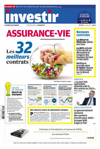 Investir - 16 Juin 2018