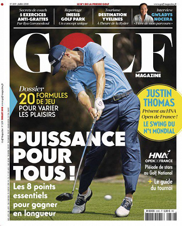 Golf Magazine France - Juillet 2018