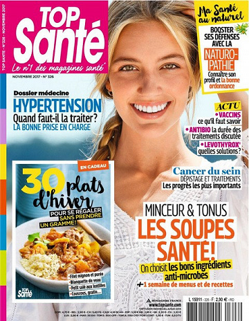 Top Santé N°326 - Novembre 2017