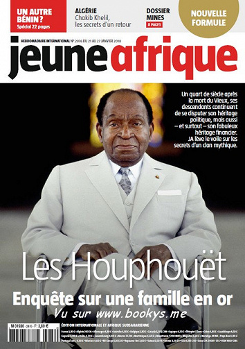 Jeune Afrique N°2976 - 21 au 27 Janvier 2018