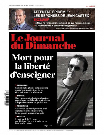 Le Journal du Dimanche - 18 Octobre 2020