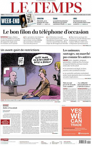 Le Temps - 17-18 Octobre 2020