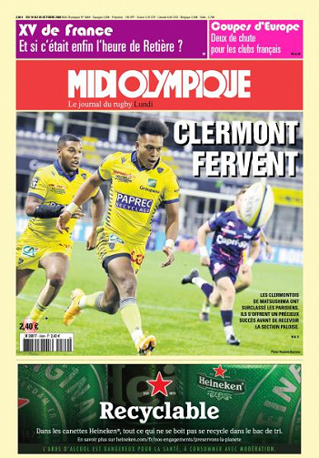 Midi Olympique Rouge - 19 Octobre 2020