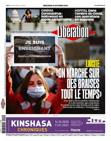 Libération du Mercredi 21 Octobre 2020