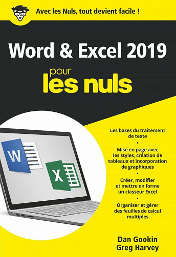 Word et Excel 2019 pour les Nuls - Dan Gookin, Greg Harvey