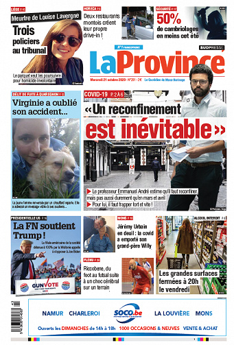 La Province - Mercredi 21 Octobre 2020