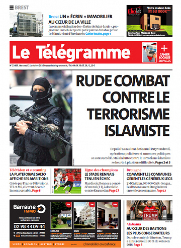 Le Télégramme Brest - Mercredi 21 octobre 2020